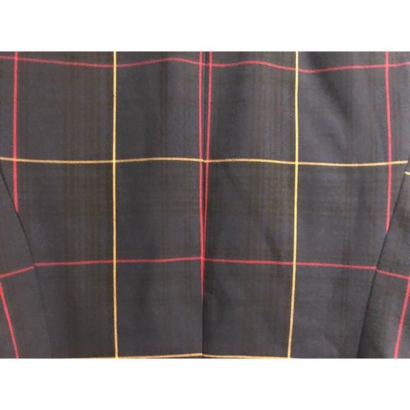 NWT Tommy Hilfiger Plaid Longline Blazer - Picture 8 of 8